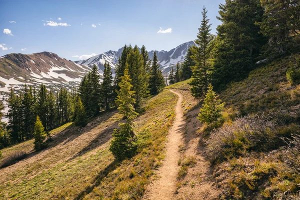 Paisagem Fotos Tiradas Durante Uma Caminhada Torno Mount Parnassus Colorado — Fotografia de Stock