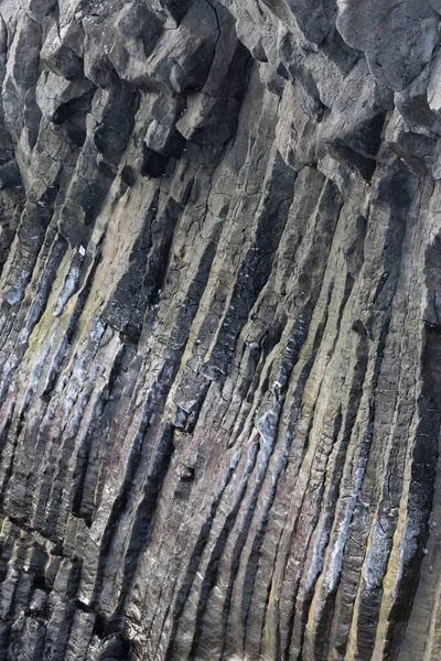 Colunas Basalto Nas Falésias Aldeia Arnastapi — Fotografia de Stock