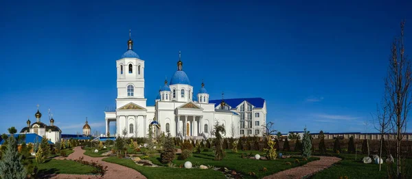 Pueblo Marinovka Ucrania 2021 Santa Protección Skete Santa Dormición Monasterio — Foto de Stock