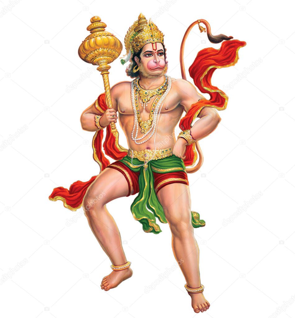 Rama vakta Indian Lord Hanuman