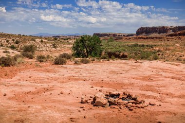 Bears Ears National yakınlarındaki Tanrıların Vadisi 'ndeki manzara görüntüleri.
