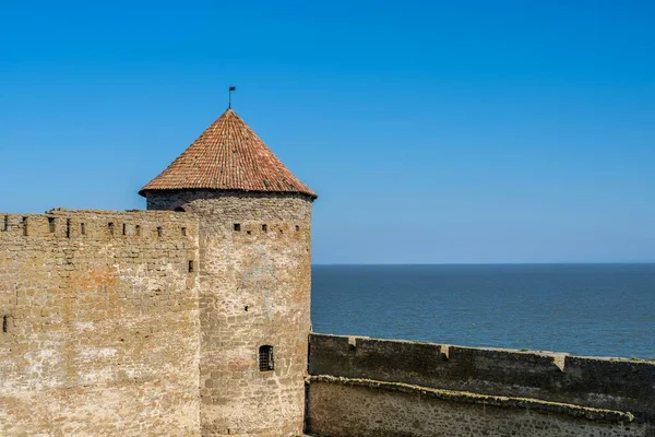 2021 Bilhorod Dnistrovskyi Eller Akkerman Fästning Odessa Region Ukraina Solig — Stockfoto