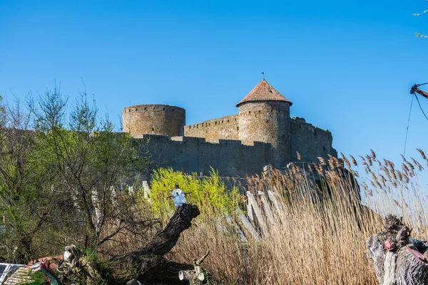 2021 Bilhorod Dnistrovskyi Fortaleza Akkerman Región Odessa Ucrania Una Soleada —  Fotos de Stock