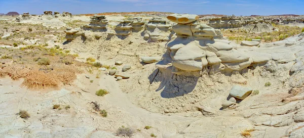 Field Hoodoos Goblin Garden Flat Tops Petrified Forest National Park — ストック写真