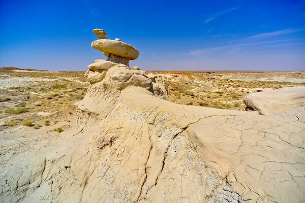 Hoodoo Goblin Garden Norra Sidan Flat Tops Förstenade Forest National — Stockfoto