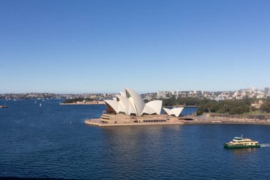 Sydney Opera Binası manzaralı Liman Köprüsü, Sydney