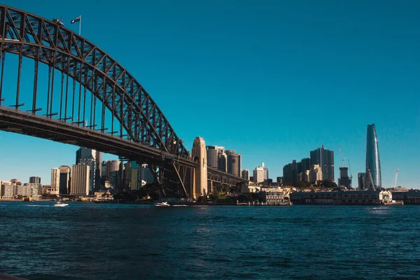 Sydney Limanı Köprüsü Yakın Görüş Sydney — Stok fotoğraf