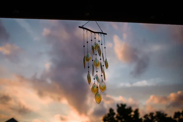 オハイオ州の日没時の風鈴 — ストック写真