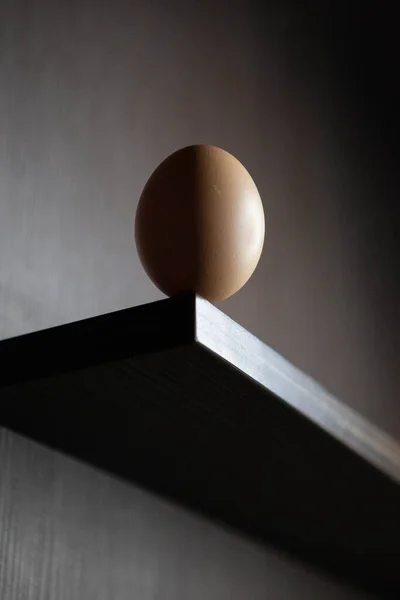 Egg Shelf Shadow Light — Stock Photo, Image