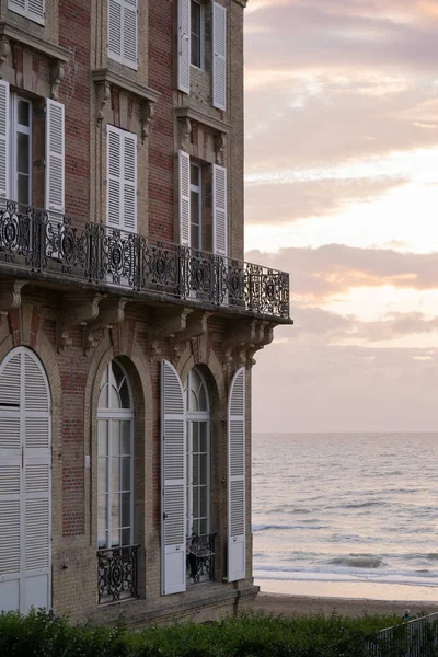 Hotel Des Roches Noires 1866 Trouville Sur Mer France — Stock Photo, Image