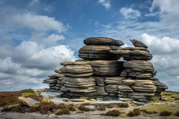 Hermosa Fotografía Una Montaña Piedras — Foto de Stock