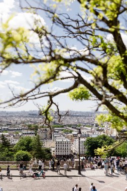 Paris 'in Paris manzarası Paris' te Marmont Arrondissement