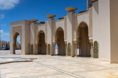 Hasan II Camii 'nin ayrıntıları, ikinci en büyük cami.