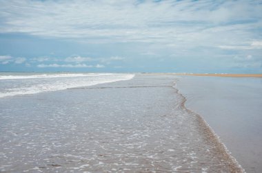 Balina Kuyruğu Low Tide, Uvita Sahili Marino Ballena, Kosta Rika