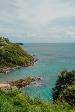 Yanui Beach ve Promthep Cape Coastline, Phuket, Tayland