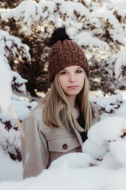 Sonsuza Kadar Yeşil Arkaplanlı Karlı Üst Düzey Fotoğraflar