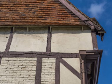 Tarihi Kereste Çerçeveli Bina, Caversham, Okuma, İngiltere.