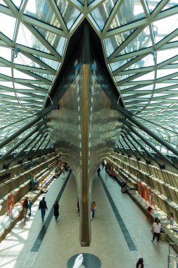 Greenwich Kraliyet Müzesinde Cutty Sark 'ın bakır yayı askıya alındı
