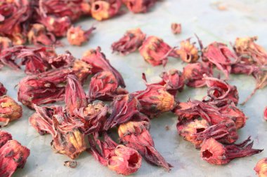 Lezzetli ve sağlıklı Roselle stokları satılık nakit mahsuller.