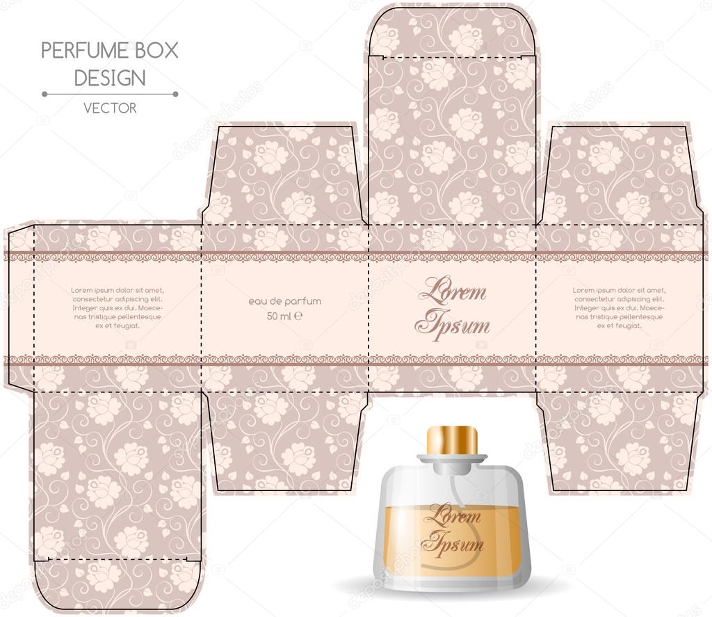 Perfume Box Design Stock Vector Image By C Nonikastar