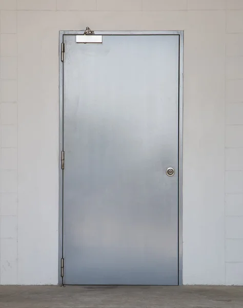 Стальная дверь Стоковое Фото