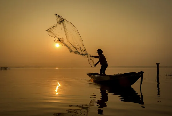 Pescatore — Foto Stock