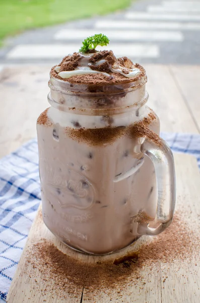 Volcan cacao frappe — Photo