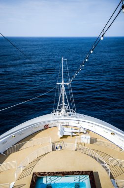 cruise güverte önden görünümü