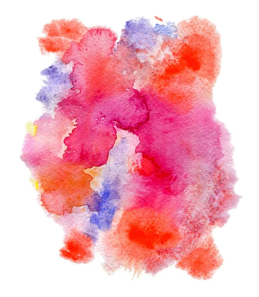 Abstrait coloré aquarelle art fond . — Photo