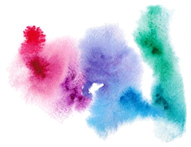 Sulu Boya renkli arka plan.