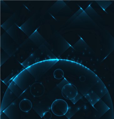 kabarcık ile arka plan.