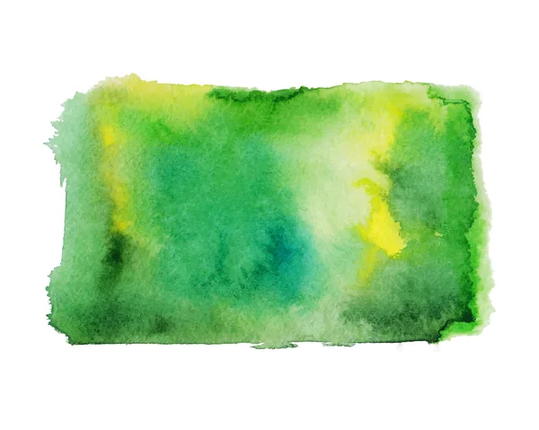 Fond aquarelle vert. — Image vectorielle
