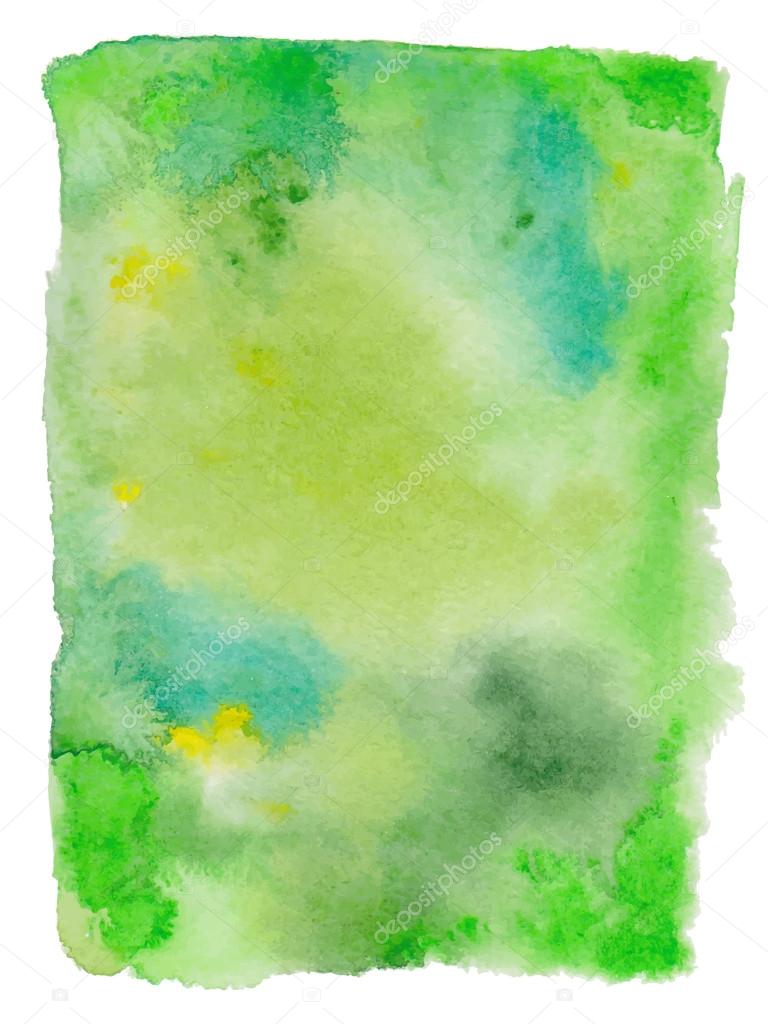 Watercolor background.