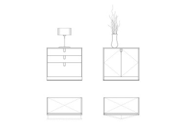 Modern Mobilya Yükselişi Çizimleri: 8