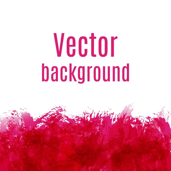Abstrakter Hintergrund mit Farbflecken, Pinselstrichen und Flecken — Stockvektor