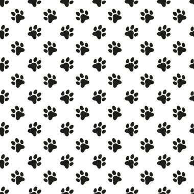 Pençe baskı vektör seamless modeli