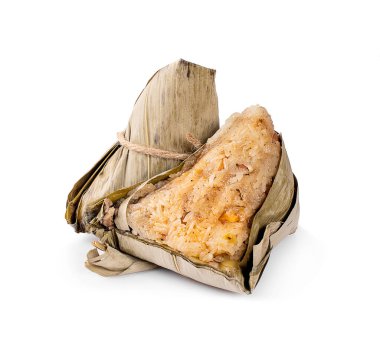 Çin Lokumu Geleneksel Gıda Beyaz arka planlı izole edilmiş