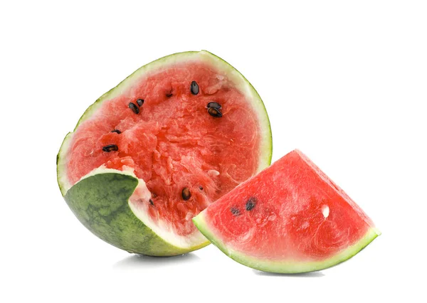 Watermelon Isolated White Background — Stock Photo, Image