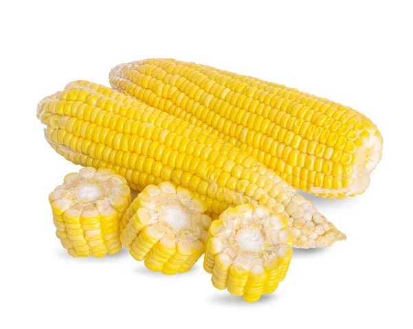 Corn Isolated White Background — Stock Photo, Image