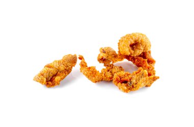 Tayland 'da (Lanna) en sevdiği yemek beyaz arka planda izole edilmiş.