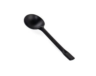 Plastik mutfak aletleri. Beyaz arkaplanda izole