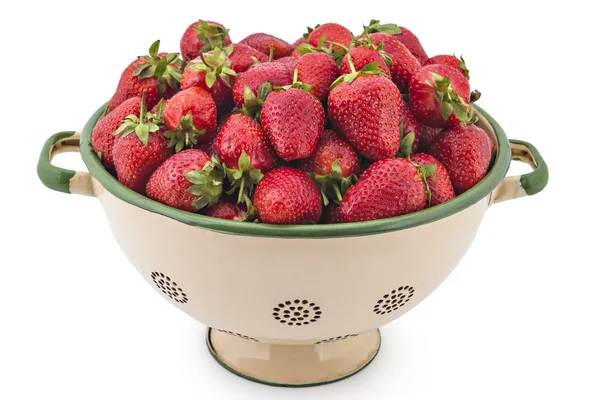 Frische rohe Erdbeeren — Stockfoto