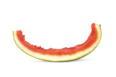 Isırıldı karpuz dilimi