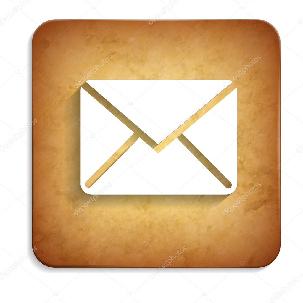 Envelope rusty icon