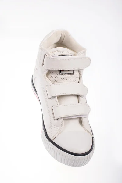 Sepatu kulit putih — Stok Foto