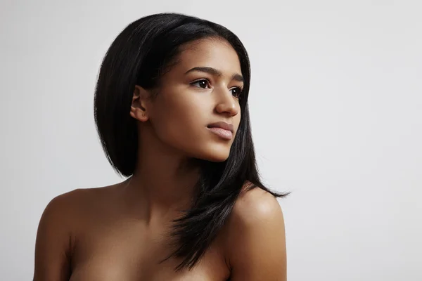 Woman with perfect hair — Stock Photo, Image