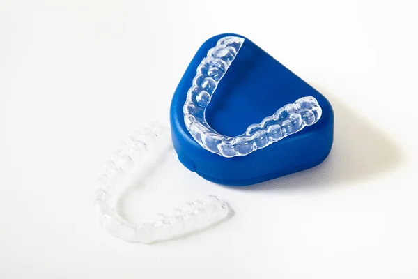 Vassoi di sbiancamento dentale — Foto Stock