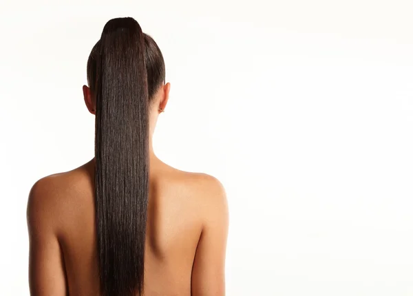 Woman with pony tail — Stock Photo, Image