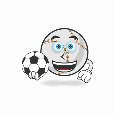 Beyzbol maskotu karakteri futbolcu olur..