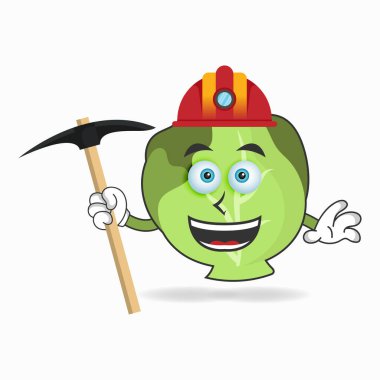 Lahana maskotu karakteri madenci olur..